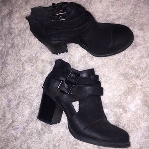 Black booties